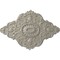 Ekena Millwork Ashford Ceiling Medallion, Hand-Painted Pearl White, 42 3/4"W x 28 7/8"H x 1"P CM42X28ASPWS - alternate 1